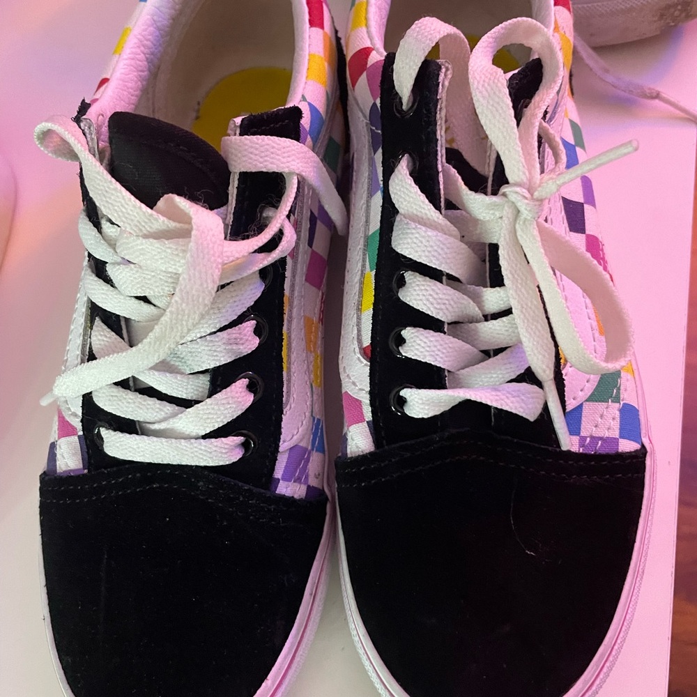 Vans Multicolor Checkered Women's Shoes